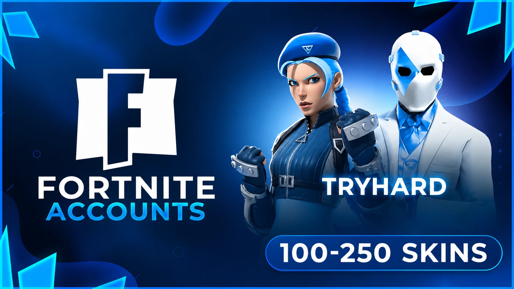 100-1000 Skinned (+vbucks) Random Account