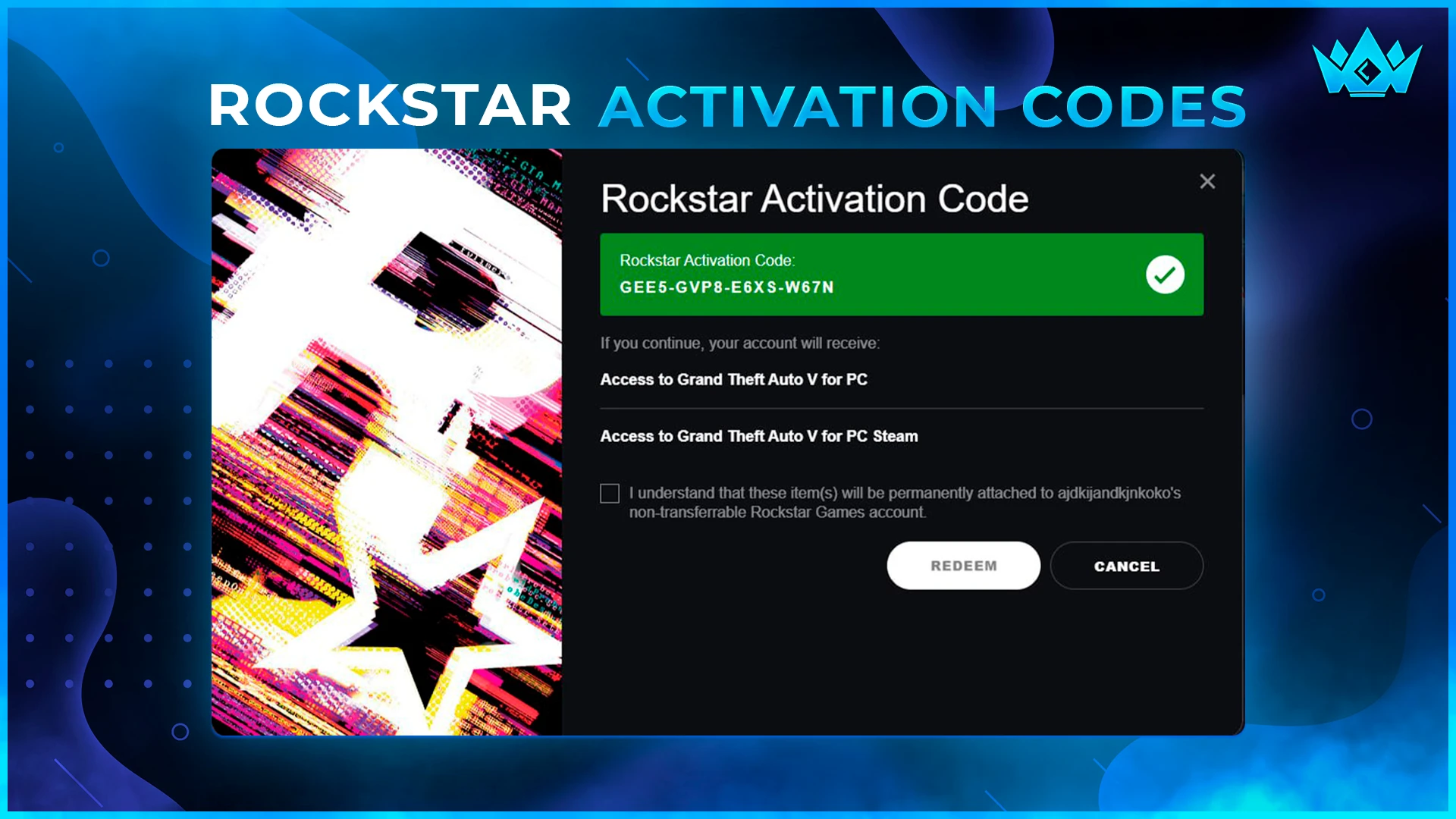 Rockstar Activation Codes [Automatic Delivery]